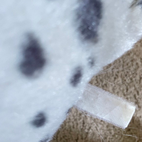 5/$25 12” Harbor Seal Plush Cream White with Black Spots Stuffed Animal Plush - Picture 6 of 6